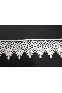 Pizzo passamaneria bianco