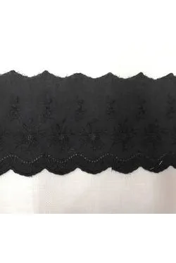 Pizzo sangallo nero