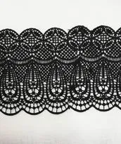 Pizzo alto  nero