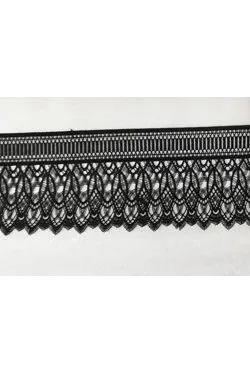 Pizzo alto 11 cm. nero