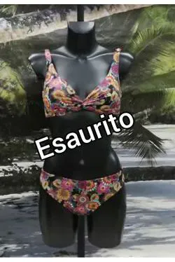 Bikini senza ferretto fantasia
