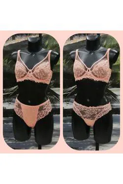 Reggiseno colore salmone