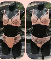 Reggiseno colore salmone
