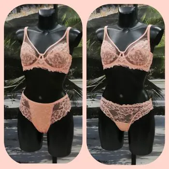 Reggiseno colore salmone