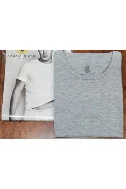 Maglia manica corta grigio
