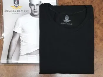 Maglia manica corta nero