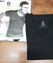 maglia manica corta nero