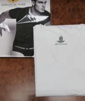 maglia manica corta bianco