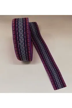 Elastico fantasia lilla