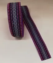 Elastico fantasia lilla