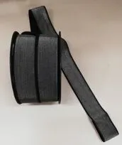 Elastico effetto argentato