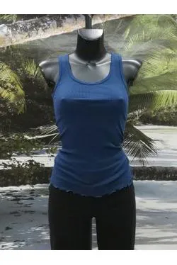 Spalla larga blu
