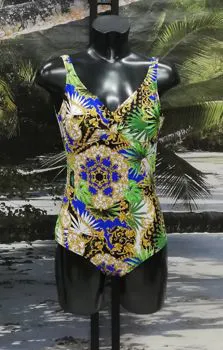 Costume intero fantasia verde