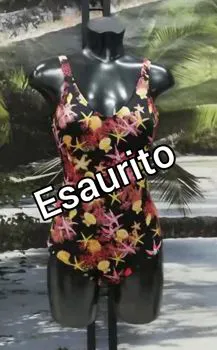 Costume intero fantasia conchiglia