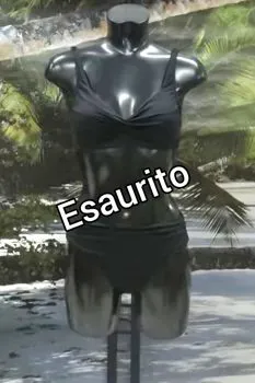 bikini nero senza ferretto