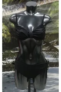 Bikini nero ferretto marika
