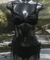Bikini nero ferretto marika