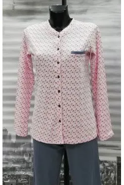 Pigiama aperto rosa