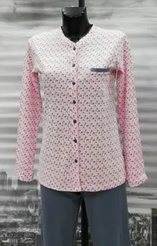 Pigiama aperto rosa