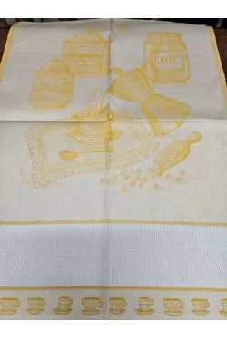 Tela in colore giallo