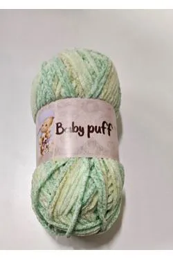 Ciniglia Baby puff verdino