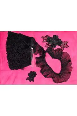 Tulle volant e accessori