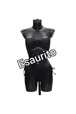Bikini fascia nero