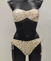 Bikini fascia animalie beige