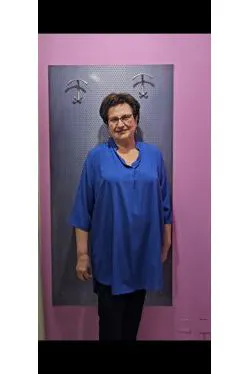 camicia lunga bluet