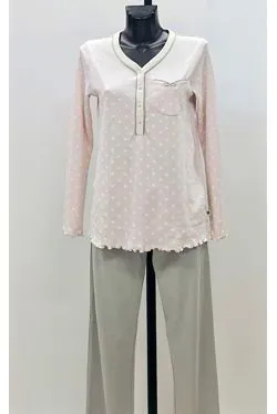 Pigiama caldo rosa
