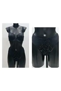 Intimo nero fantasia