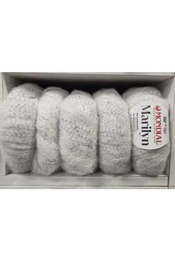 Marilyn bianco mohair pajet