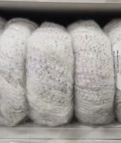 Marilyn bianco mohair pajet