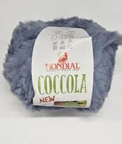 Coccola pelliccia azzurro