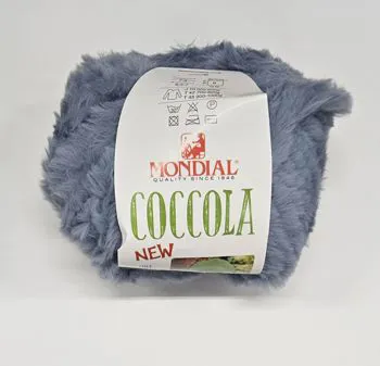 Coccola pelliccia azzurro
