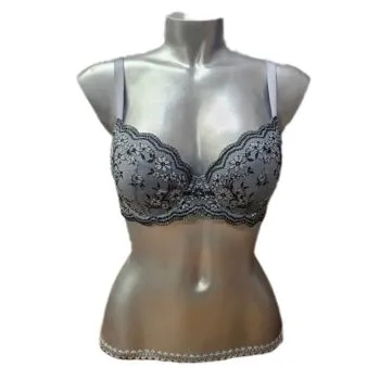 Reggiseno balconcino grigio