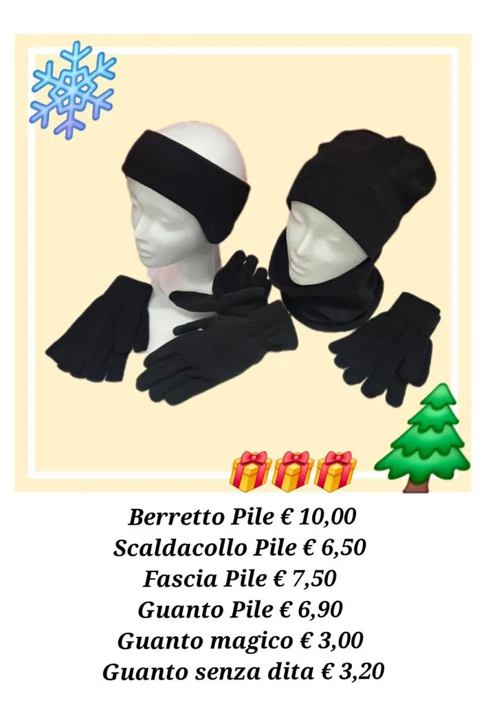 Accessori in pile