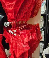 Slip brasiliano rosso