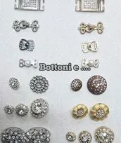 Bottoni accessori in strass