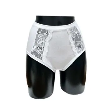 Slip pizzo vita alta