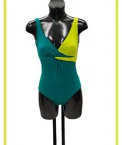 Costume intero bicolore