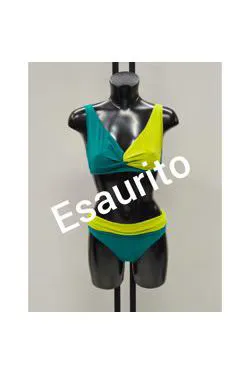 Costume bikini bicolor