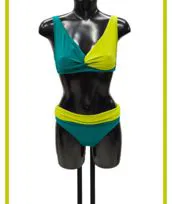 Costume bikini bicolor