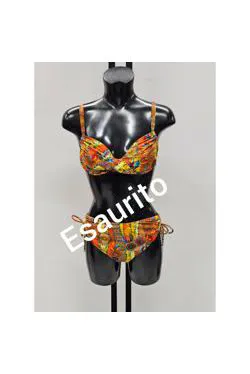 Costume bikini fantasia rosso