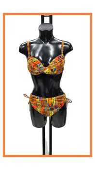 Costume bikini fantasia rosso