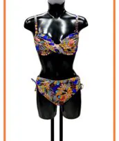 Costume bikini  fantasia bluet