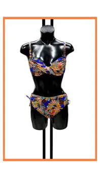 Costume bikini  fantasia bluet