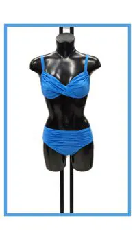 Costume bikini turchese