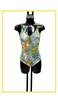 Costume intero fantasia verde