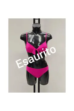 Costume bikini fuxia